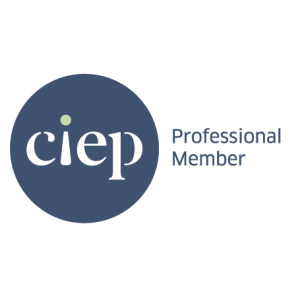 Professional Membership Logo showing bound by CIEP Code of Practice